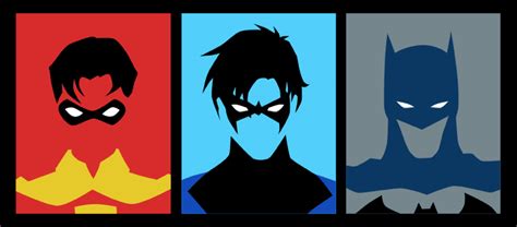 Evolution of Dick Grayson (pre New 52) by phil.